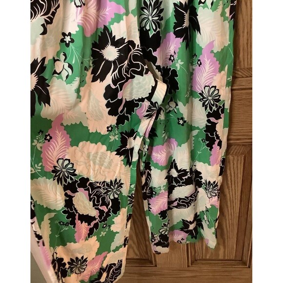 Anthropologie The Saria Smocked Wide-Leg Pants by Maeve Size Small - Picture 3 of 7